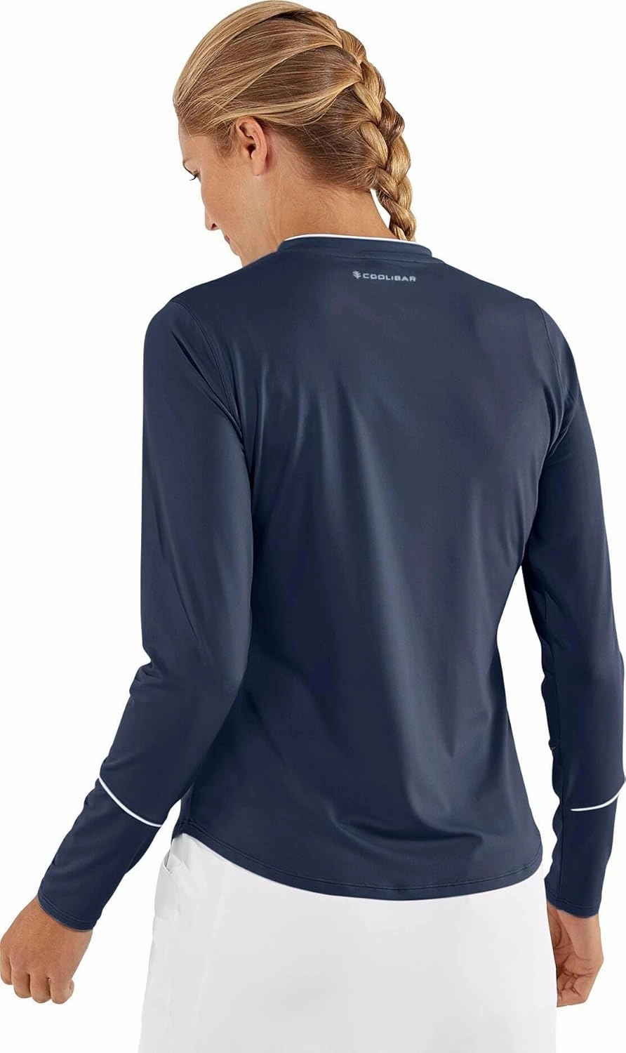 Coolibar UPF 50  Women's Match Point Long Sleeve Tee - Sun Protective