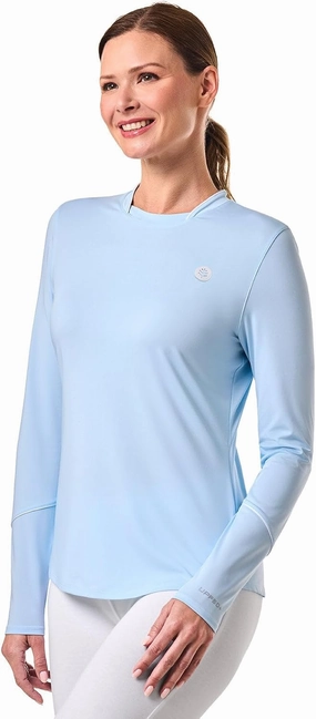 Coolibar UPF 50  Women's Match Point Long Sleeve Tee - Sun Protective