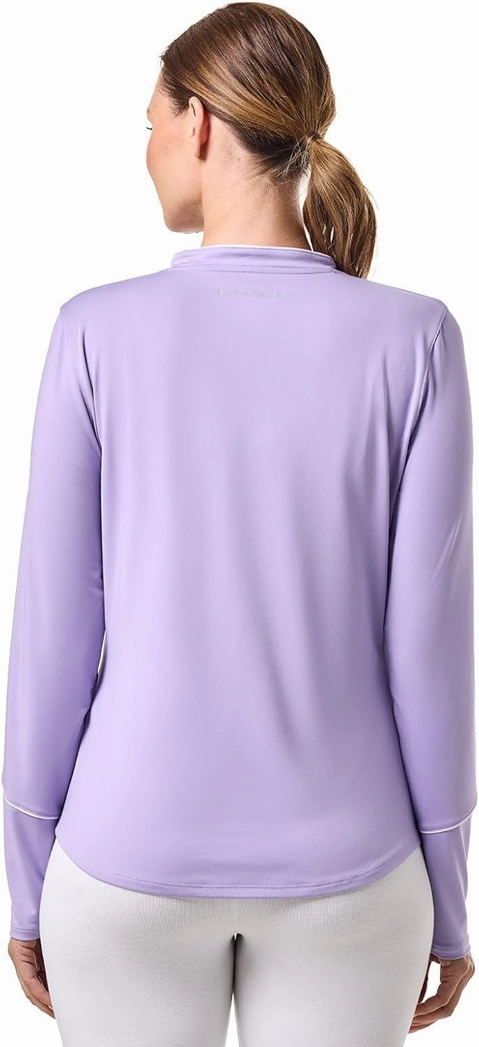 Coolibar UPF 50  Women's Match Point Long Sleeve Tee - Sun Protective