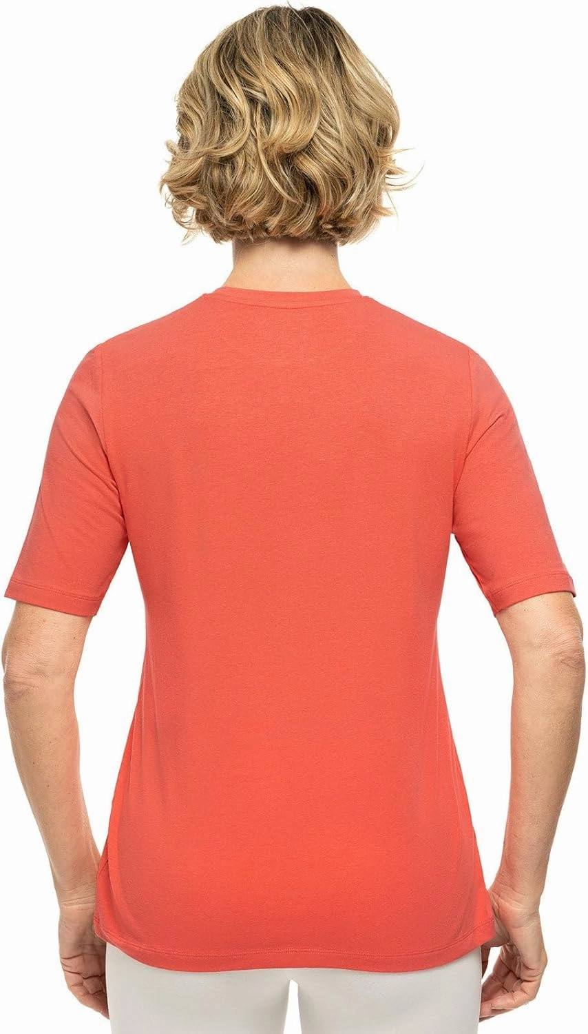 Coolibar UPF 50  Women's Morada Everyday Short Sleeve T-Shirt - Sun Protective