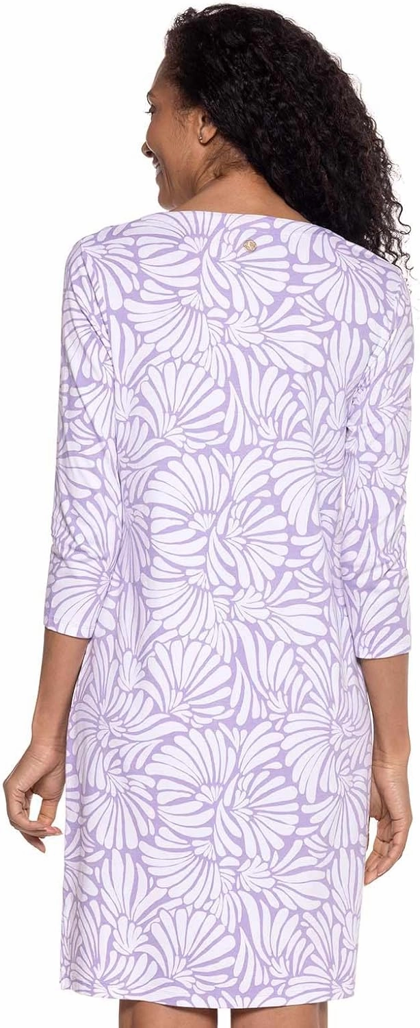 Coolibar UPF 50  Women's Oceanside Tunic Dress - Sun Protective