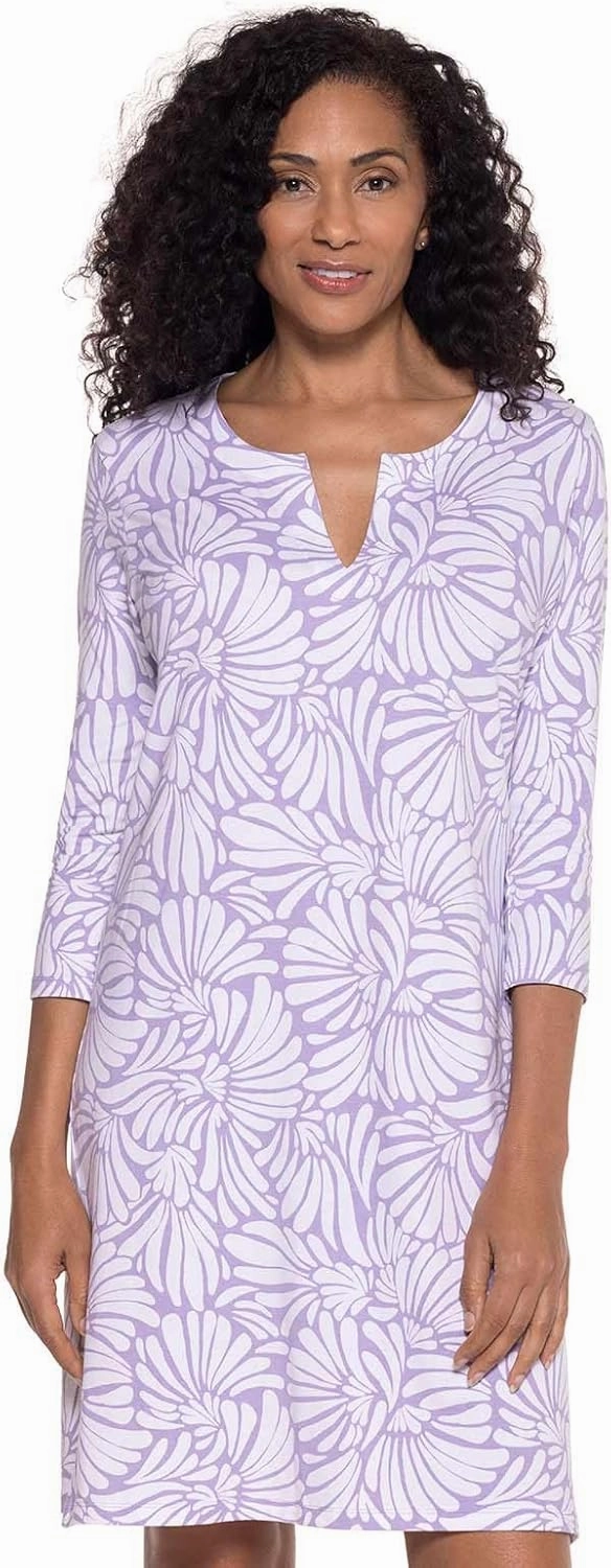 Coolibar UPF 50  Women's Oceanside Tunic Dress - Sun Protective