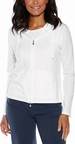 Coolibar UPF 50  Women's Seaside Hoodie - Sun Protective