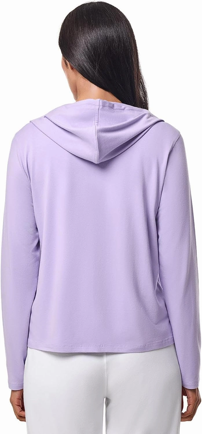Coolibar UPF 50  Women's Seaside Hoodie - Sun Protective