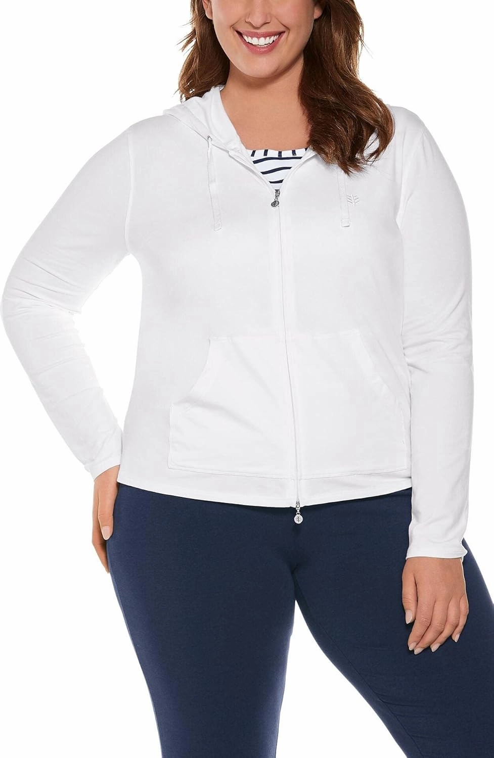 Coolibar UPF 50  Women's Seaside Hoodie - Sun Protective
