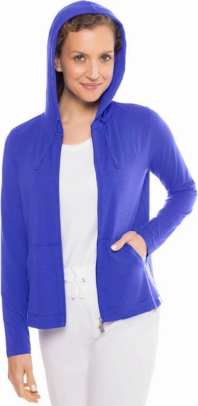 Coolibar UPF 50  Women's Seaside Hoodie - Sun Protective