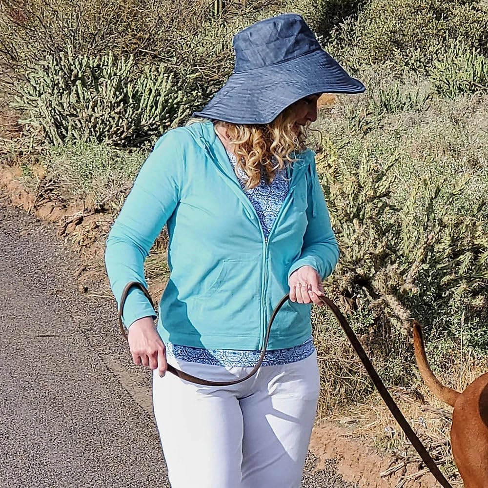 Coolibar UPF 50  Women's Seaside Hoodie - Sun Protective