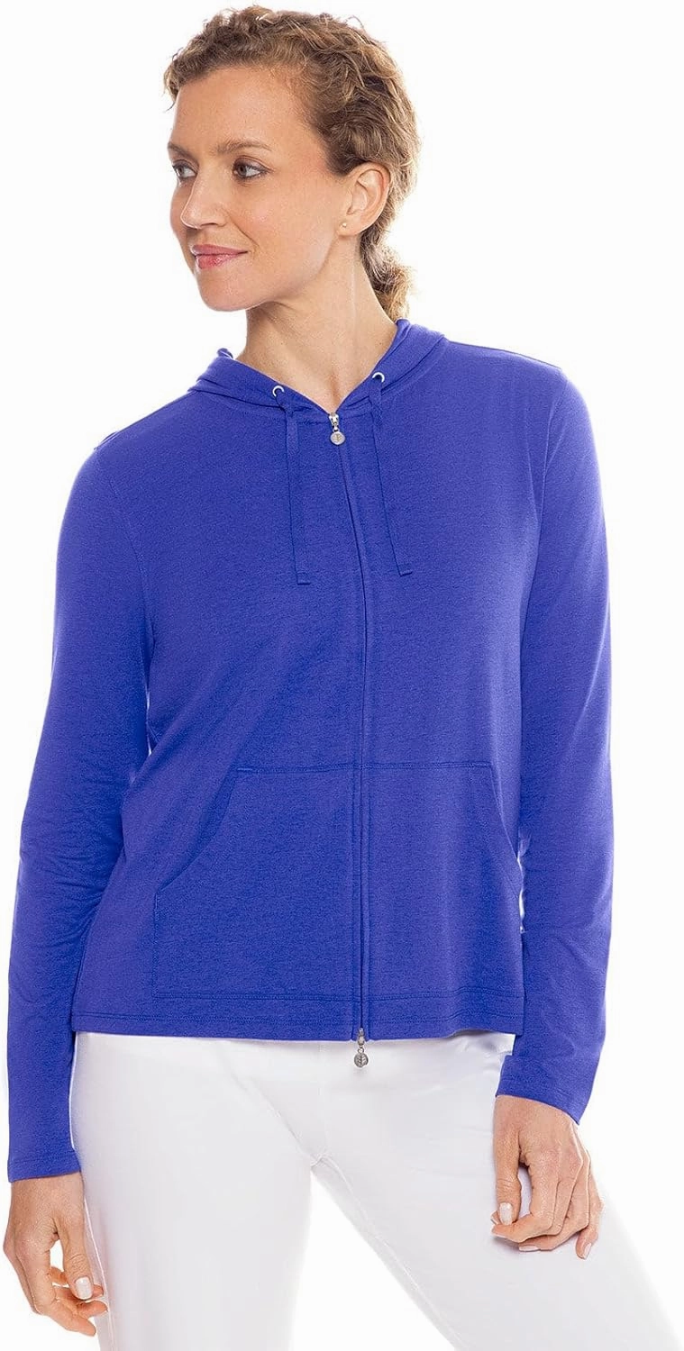 Coolibar UPF 50  Women's Seaside Hoodie - Sun Protective