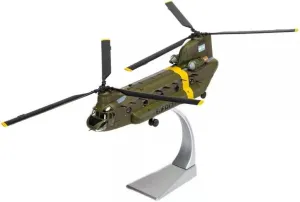 Corgi Aviation for Boeing CH-47C Chinook AE-520 Argentine Army (Captured) Limited Edition 1:72 DIECAST Helicopter Pre-Built Model