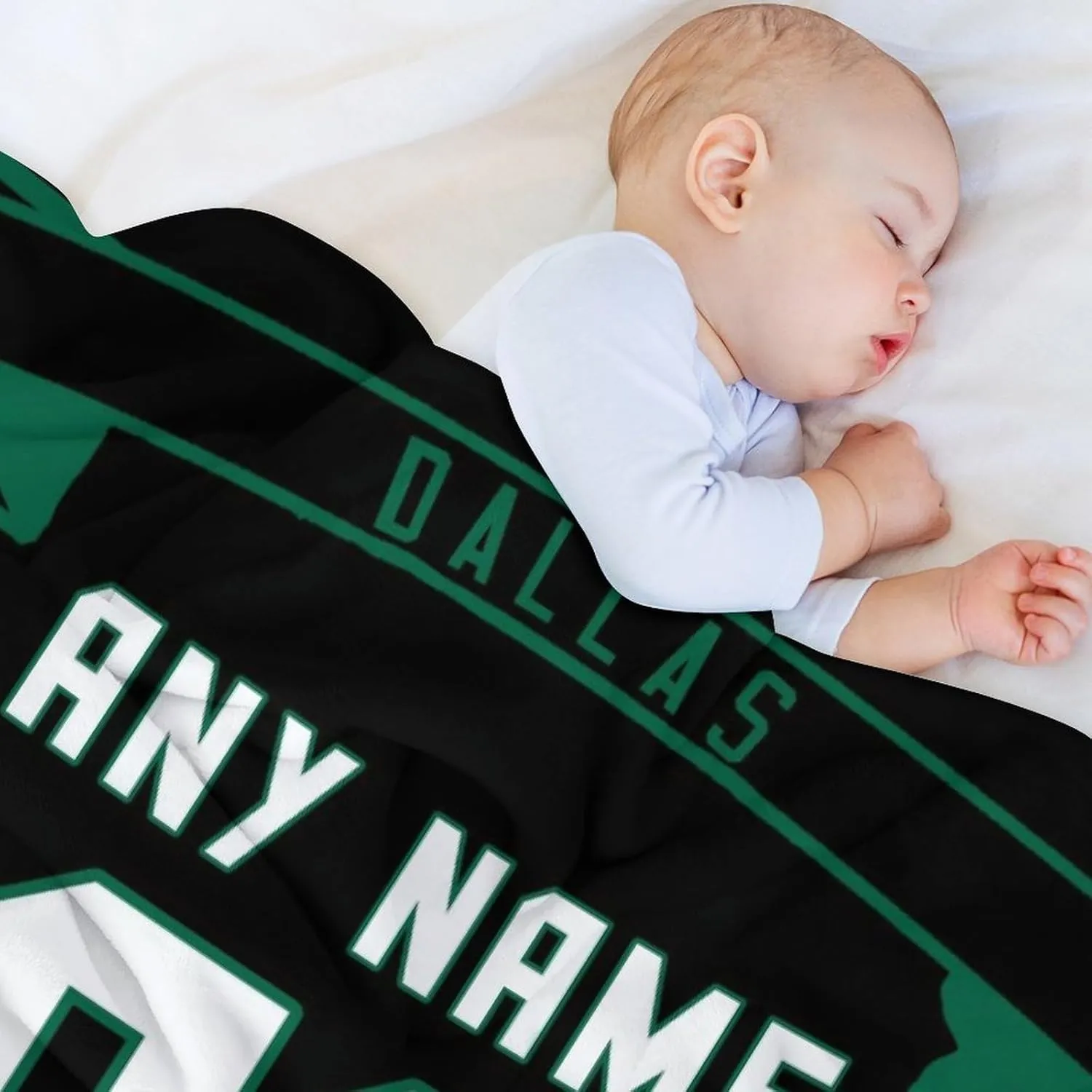 Custom Blanket for Hockey Fans Gift, City Flannel Throw Blankets Personalized Name & Number for Men Women Kids, Products Ships Next Day Printed in USA