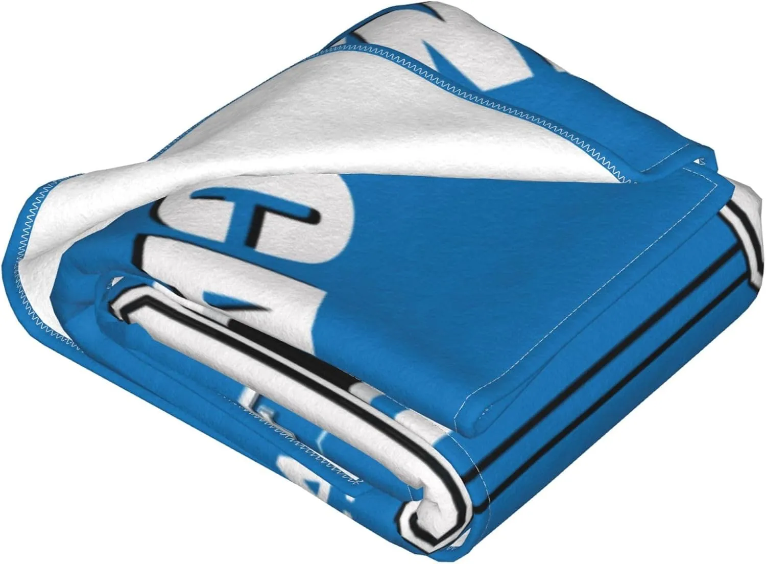 Custom Carolina Throw Blanket, Personalized Throw Blanket with Any Name and Number, Customized Lightweight Soft Warm Blankets Gifts for Men Women Youth Fans Decor Sofa Bed