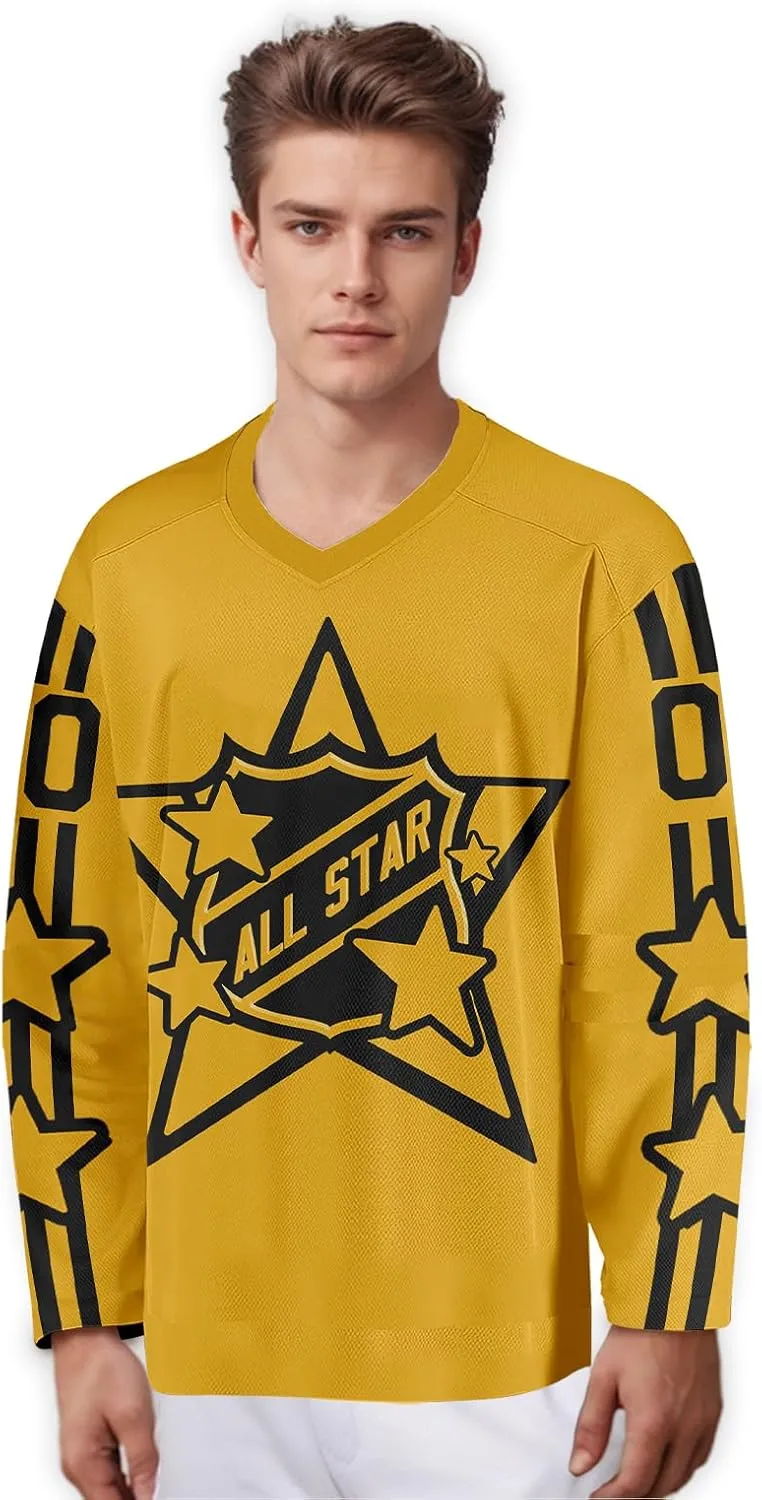 Custom Hockey Jersey Shirts for Fans Men, Women, Youth Gifts Personalized Name Number S-5XL