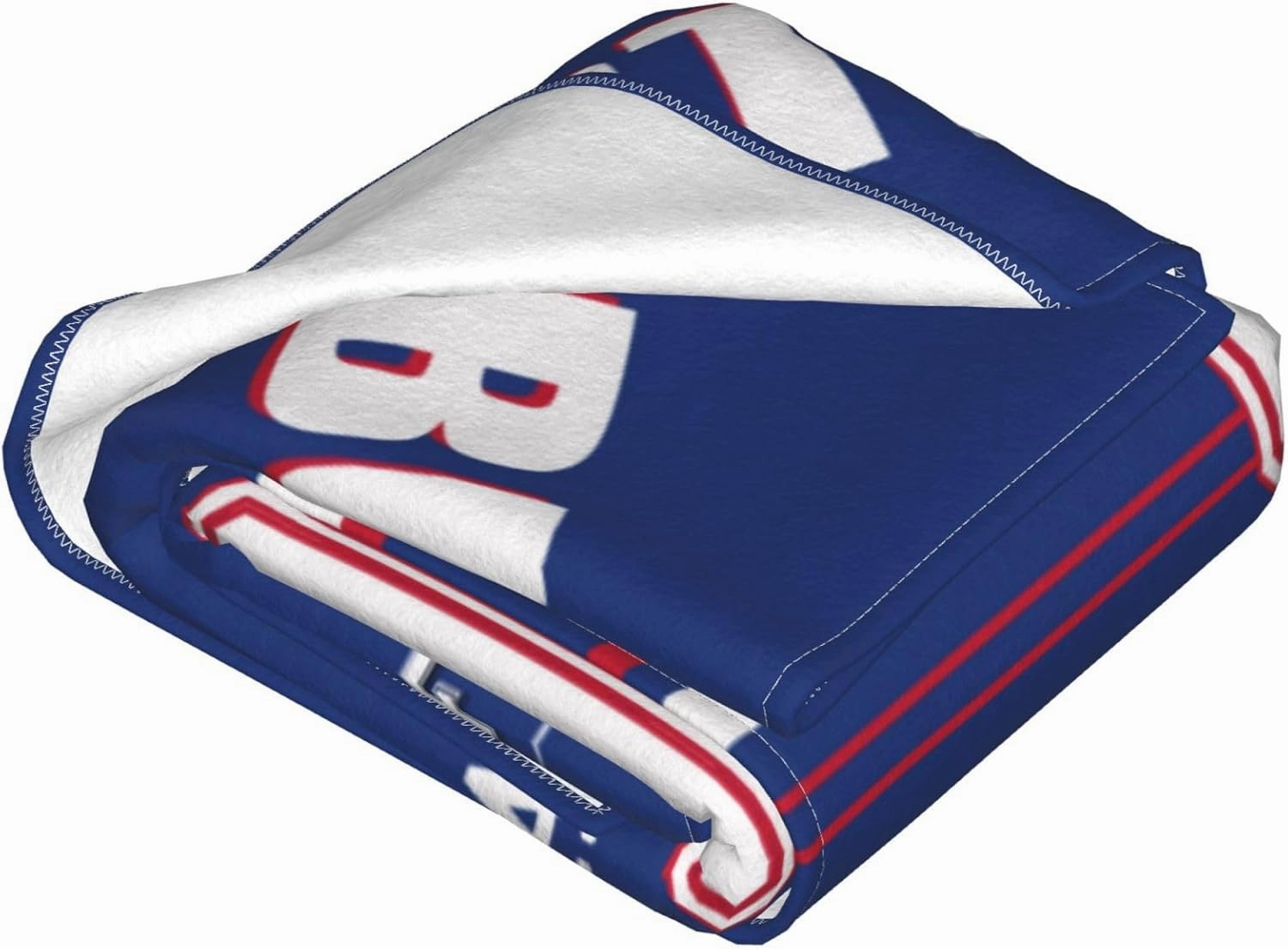 Custom Buffalo Throw Blanket, Personalized Throw Blanket with Any Name and Number, Customized Lightweight Soft Warm Blankets Gifts for Men Women Youth Fans Decor Sofa Bed