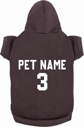 Custom Dog Clothes - Design Your Own Pet Hoodie Add Name Number Personalized Sweater Jersey for Small Medium Large Dogs