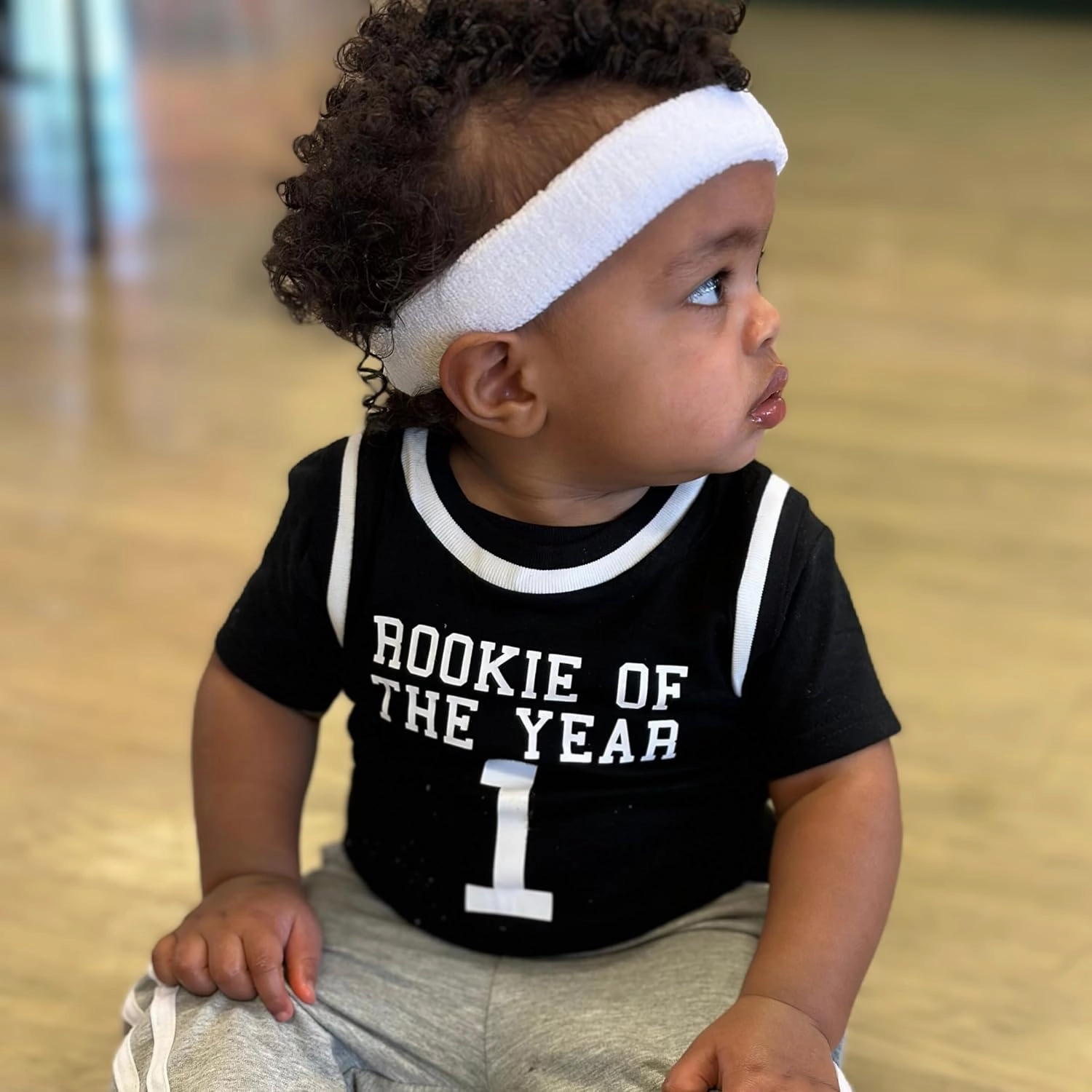 Custom Sleeveless Basketball Sport Jersey for Babies - Personalized with Name & Number-FRONT and BACK