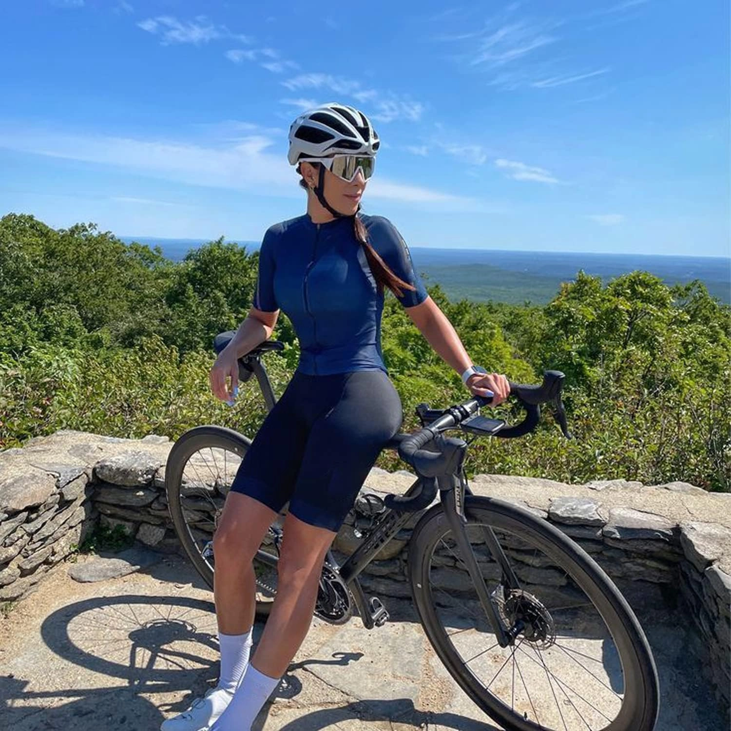 Cycling Jersey Women Short Sleeve,Bike Bicycle Biking Shirts for Women