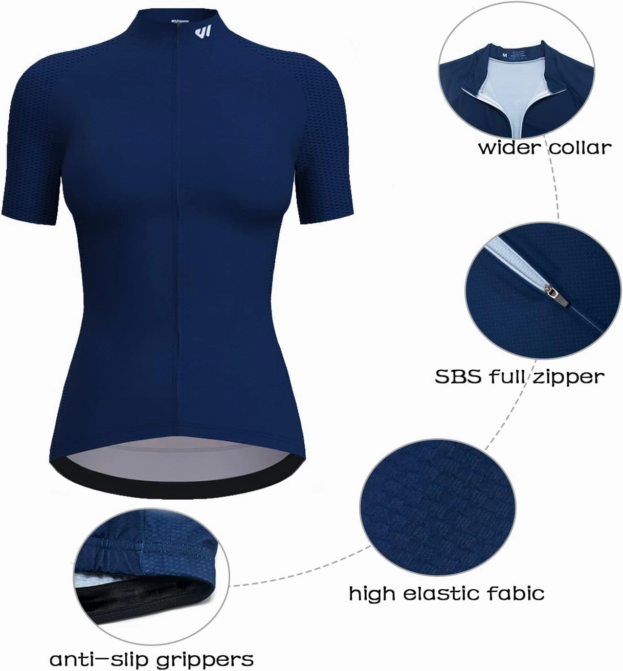 Cycling Jersey Women Short Sleeve,Bike Bicycle Biking Shirts for Women