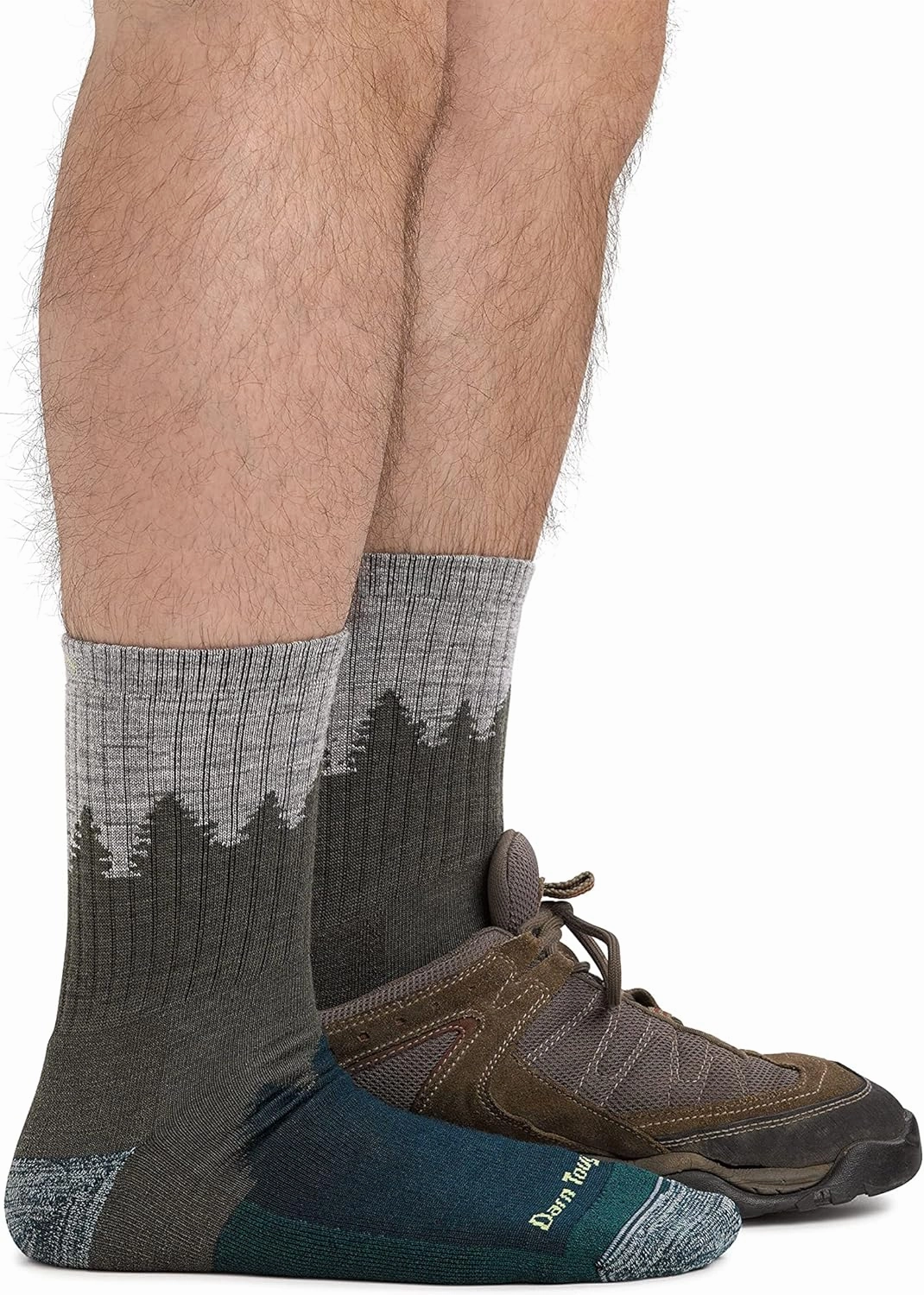 Darn Tough Men's Number 2 Micro Crew Midweight with Cushion Sock (Style 1974)