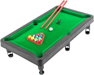 DECHOUS Educational Billiard Game for Boys and Girls Mini Pool Table Set Interactive Family Toy