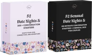 Dessie Couples Gift Bundle - 52 Scratch-Off & Pop-Open Date Night Ideas, 100 Conversation Starters, 300  Extra & Dice - Perfect for Bridal Shower, Anniversary, Wedding & Engagement
