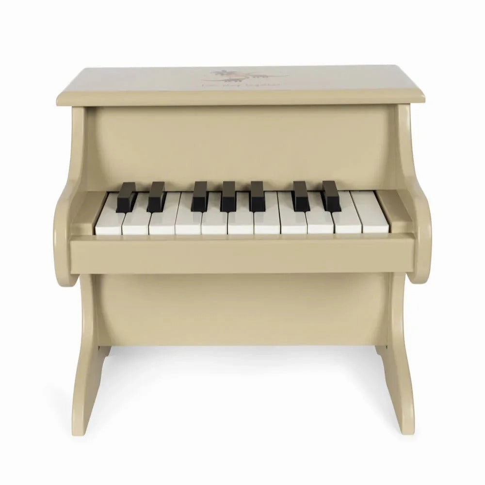 Dino Print Wooden Toy Piano