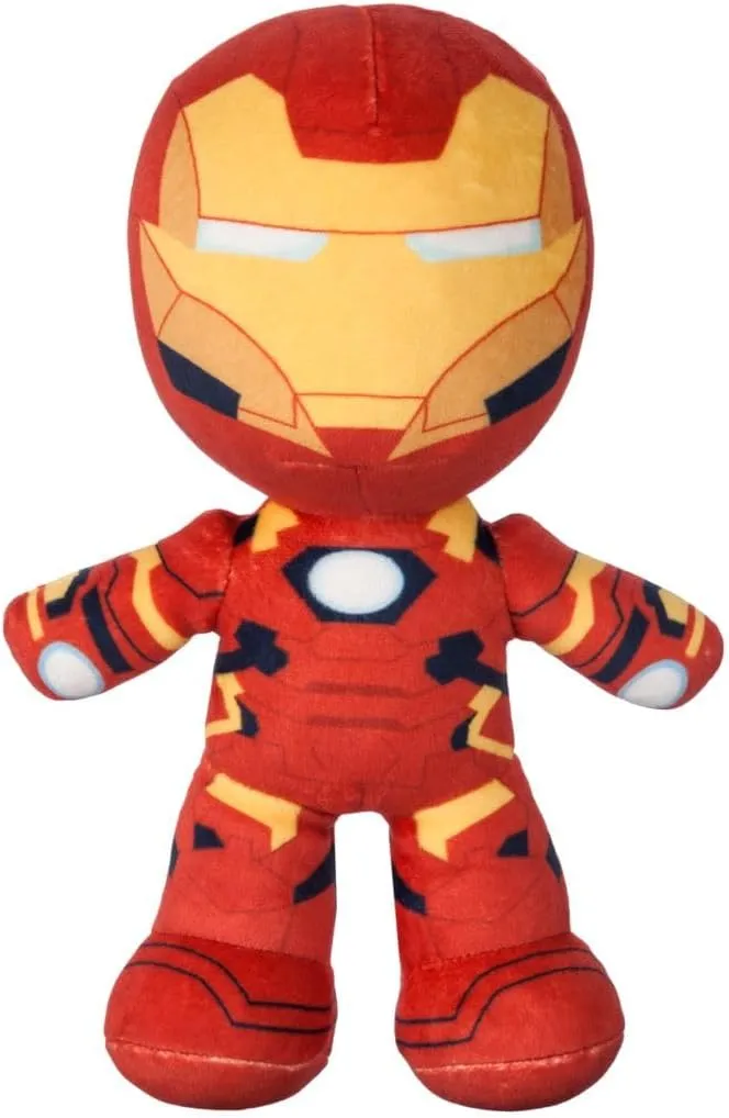 Disney Store Official Marvel's Iron Man Plush Toy - 10-Inch Small Stuffed Figure - Tony Stark Armor Design - Soft & Cuddly Collectible for Fans & Kids for Enthusiasts
