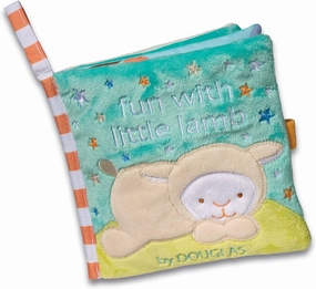 Douglas Baby Lamb Soft Plush Activity Book
