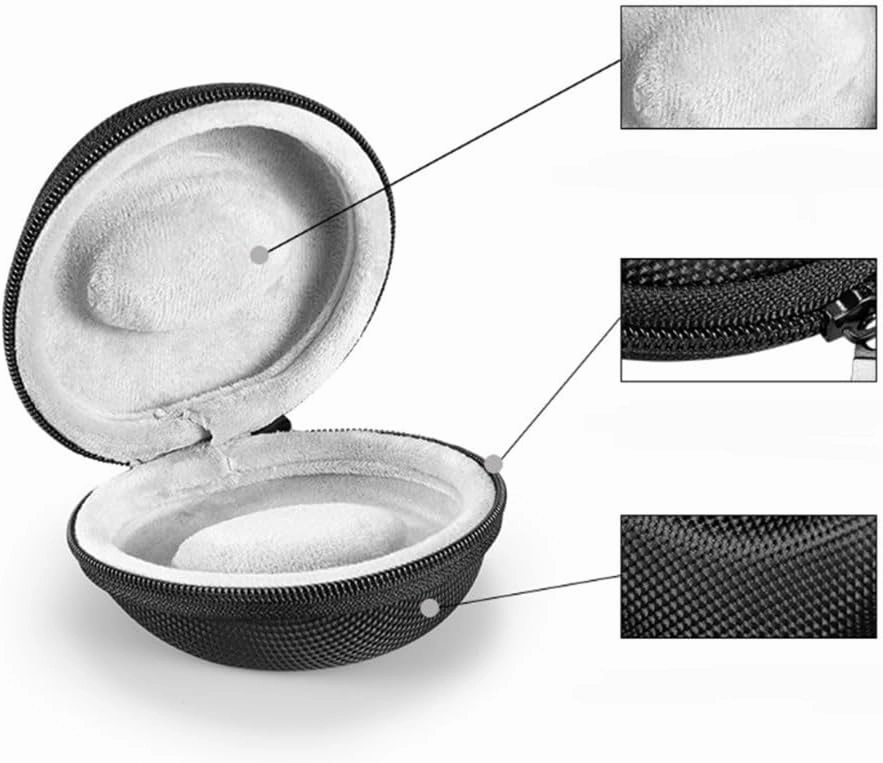 Drop-Resistant Travel Watch Case Single Storage Box for Wristwatches & Smart Watches Soft Interior Watch Container
