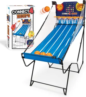 EastPoint Sports Connect 4 Hoops Indoor Basketball Arcade Game for Home, Rec Room or Man Cave - Fun for Adults, Kids & Family
