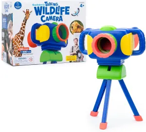 Educational Insights GeoSafari® Jr. Talking Wildlife Camera™ Featuring Robert Irwin - Preschool Science Toys for Little Kids, Toddler STEM Toys, for Boys & Girls Ages 4 