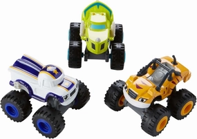 Fisher-Price Nickelodeon Blaze & The Monster Machines, 3 Pack Die-Cast Pack #2