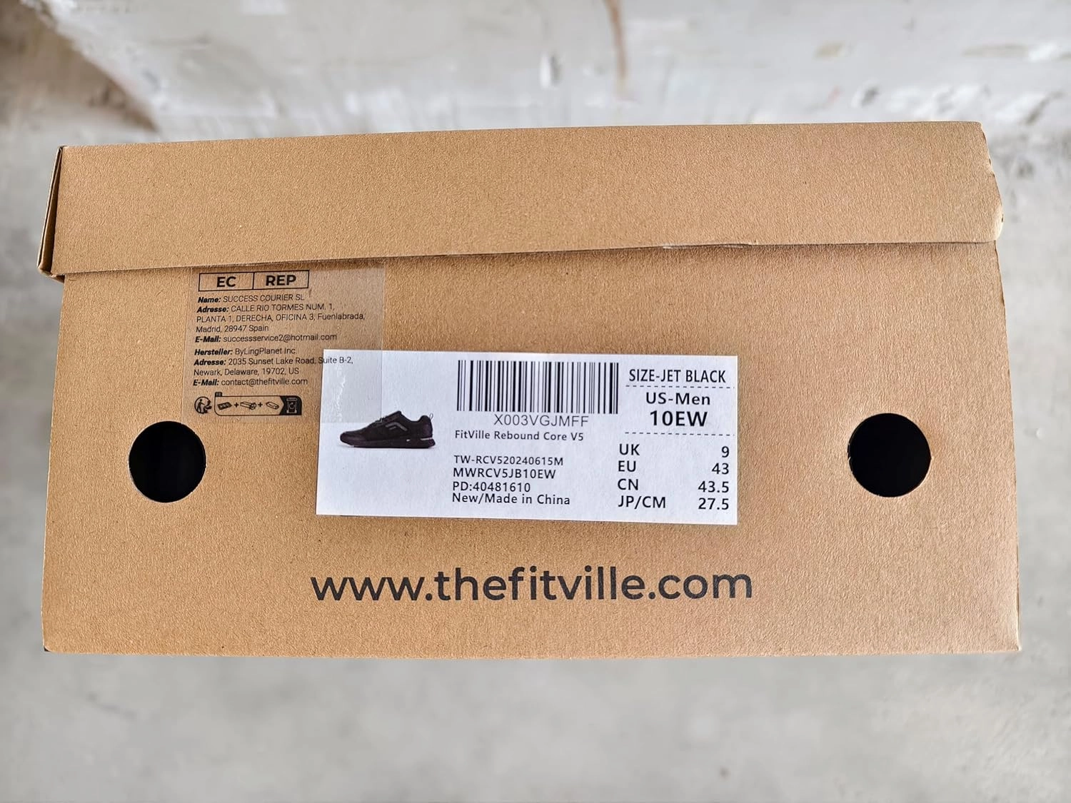 FitVille Men's Extra Wide Hiking Shoes Outdoor Walking Shoes Low-top Waterproof Work Shoes Soft Toe with Arch Support for Heel Pain Relief - Rugged Core