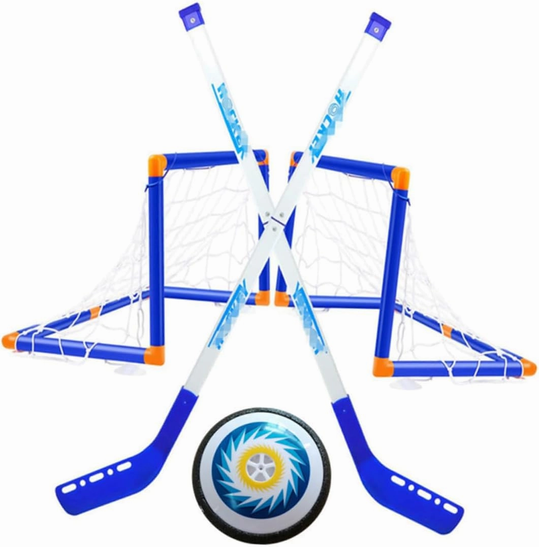 Floating Hockey Ball Set Interactive Game Toy Electric Ice Hockey for Boys and Girls