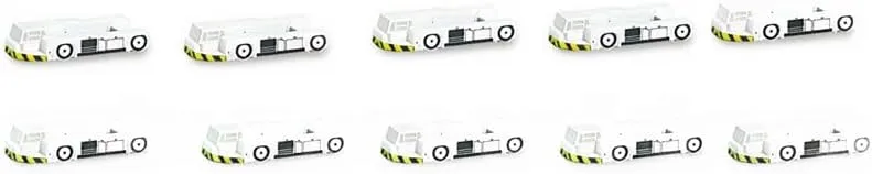 FloZ for Herpa for 10 Airplane Towing Tractors 1:500 Airplane Pre-Built Model