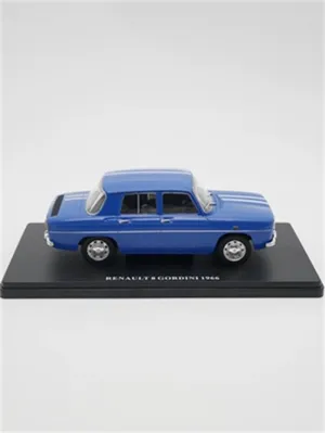 FloZ for IXO for Renault 8 1966 Dark Blue 1：24 Truck Pre-Built Model