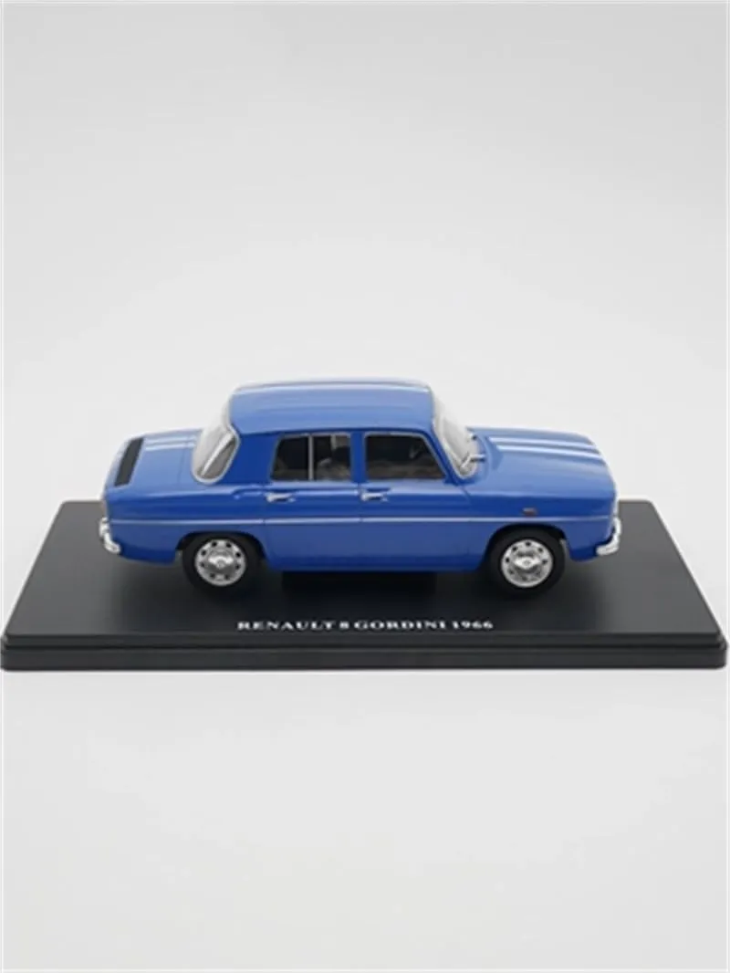 FloZ for IXO for Renault 8 1966 Dark Blue 1：24 Truck Pre-Built Model