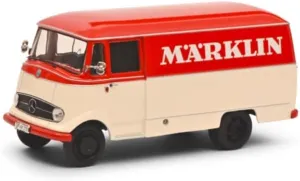 FloZ for Schuco for Mercedes for Benz for L319 Box Truck Bus for Marklin 1:43 Car Pre-Built Model