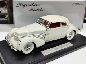 FloZ for Signature Models 1936 for Cord 810 Classic Car Jump Plate Light 1/18 Truck Pre-Built Model