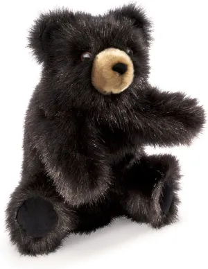 Folkmanis Baby Black Bear Hand Puppet, 1 EA