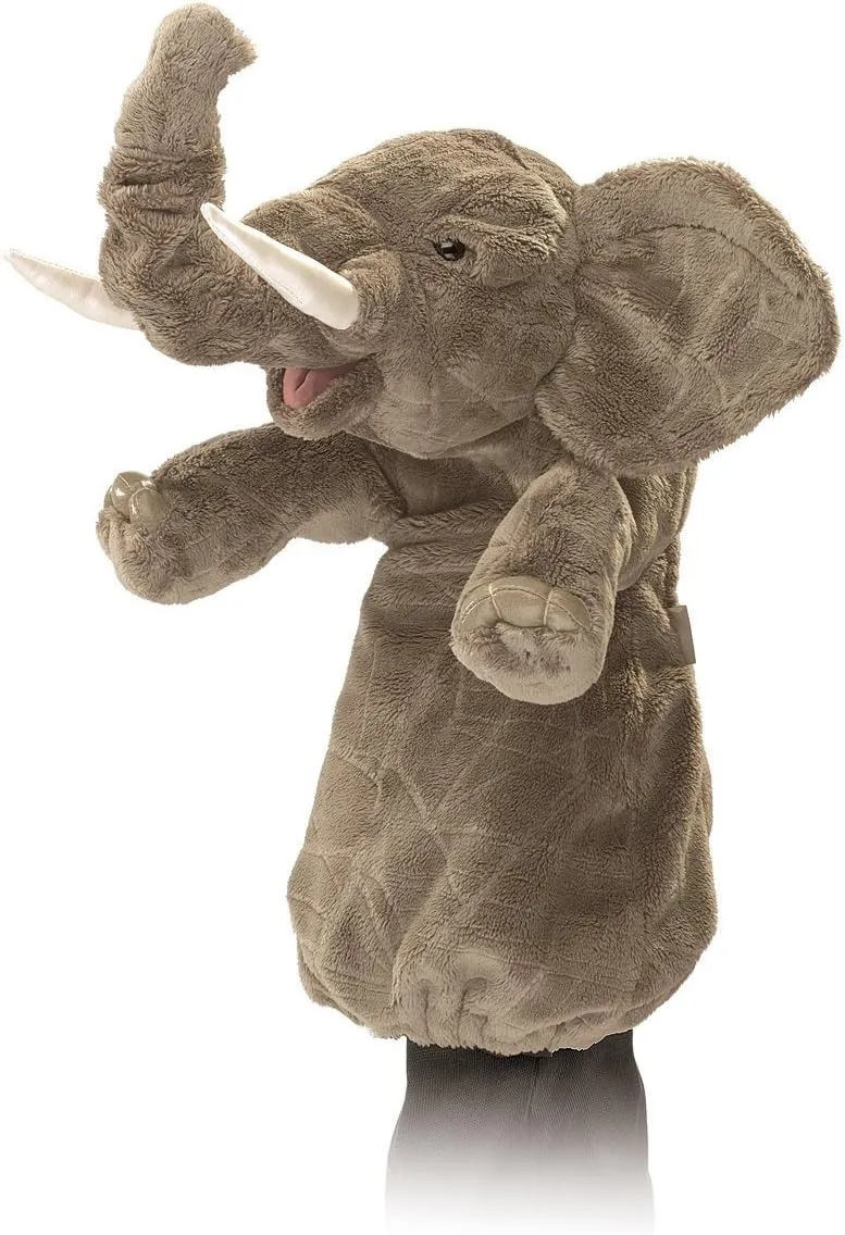 Folkmanis Elephant Stage Puppet, Multi, 1 EA