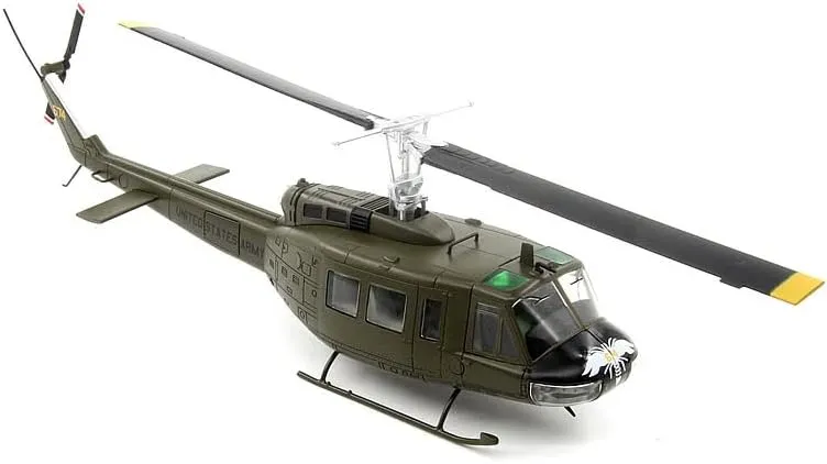 for AF1 US Army UH-1H Huey Helicopter 116th Hornet Squadron 674# Vietnam 1967 1:48 DIECAST Aircraft Pre-Built Model