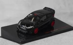 for IXO for Ford for Fiesta Custom Edition Car 2011 Black 1:43 Car Pre-Built Model