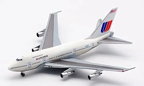 for JC Wings for United Airlines White Livery B747SP N538PA 1:400 DIECAST Aircraft Pre-builded Model