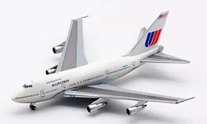 for JC Wings for United Airlines White Livery B747SP N538PA 1:400 DIECAST Aircraft Pre-builded Model