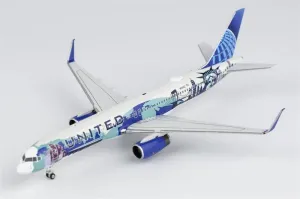 for NG Model for United Airlines for Boeing B757-200 N14102 New York Painting 1:400 Aircraft Pre-Built Model