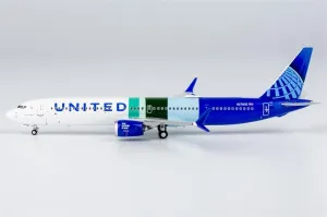 for NG Models for United Airlines for Boeing B737 MAX10 N27602 1:400 Aircraft Pre-Built Model