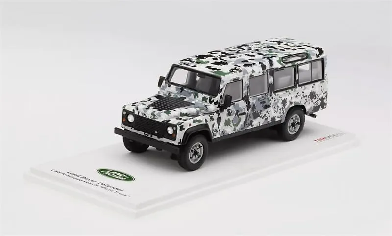 for TrueScale Miniatures for Defender CNN Armoured Defender Pizza Truck 1:43 Car Pre-Built Model