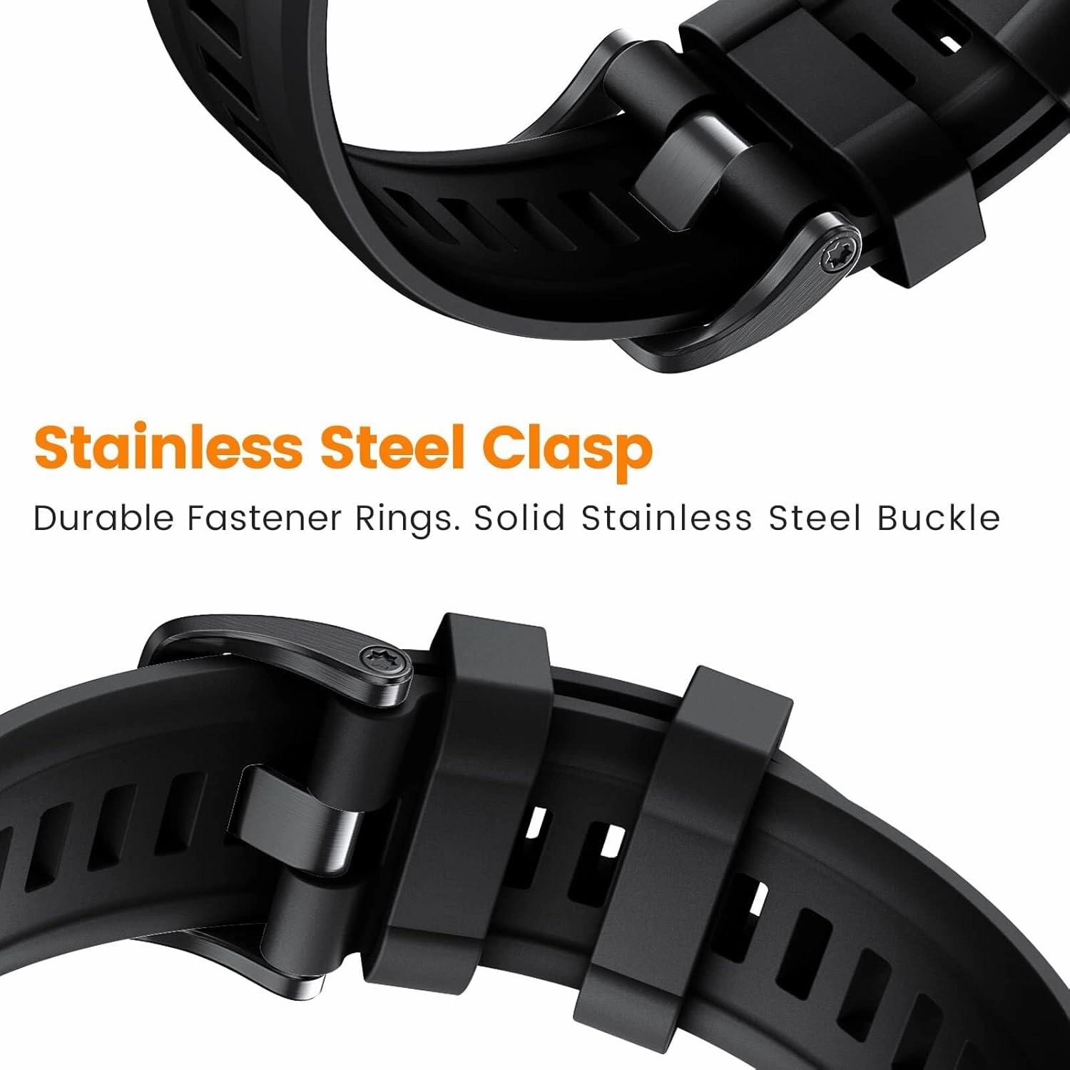 For Fenix 8 Replacement Band 22mm Fenix 7 Bands Fenix 6 Quickfit Watch Band Fenix 5 Plus Silicone Wristband Fenix 6 pro Sports Smart watch Band