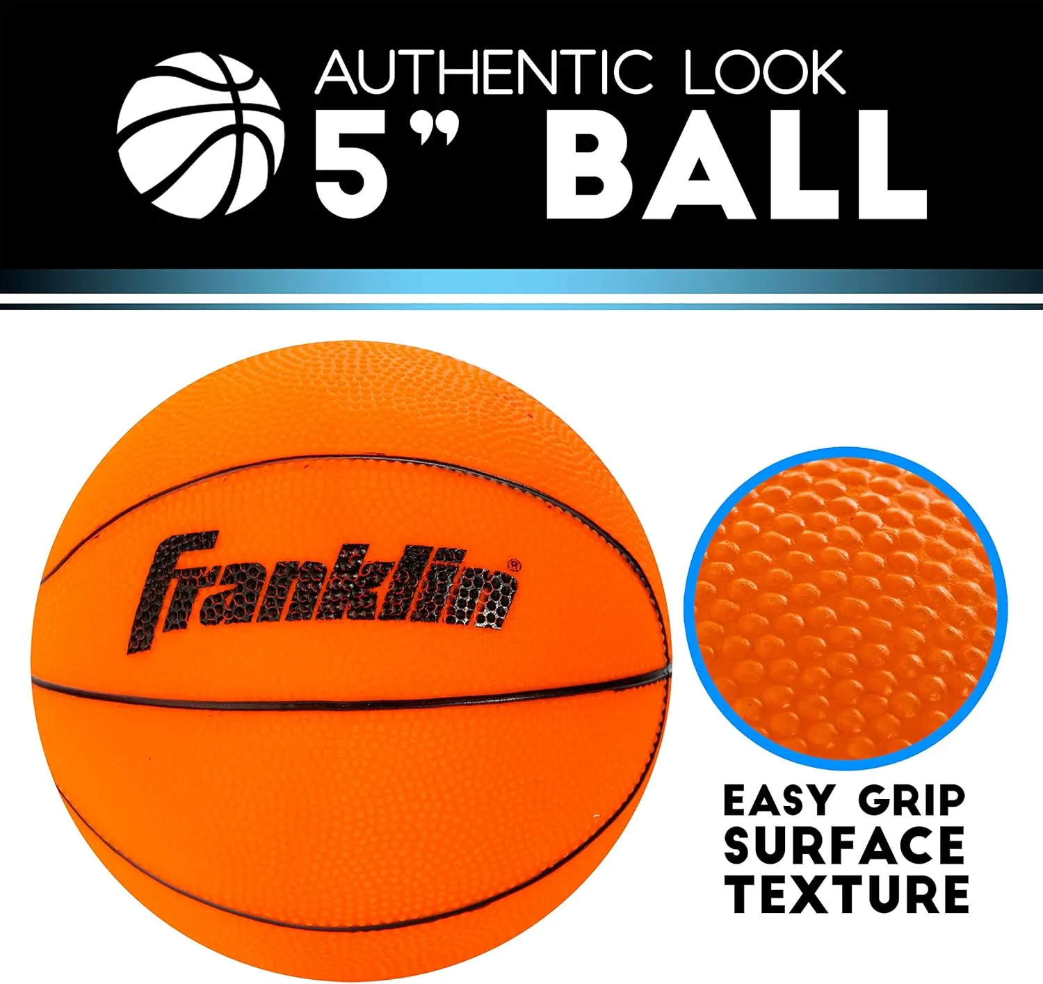 Franklin Sports Mini Basketball Hoops-Indoor Over The Door Mini Hoop Basketball Sets-Perfect Accessory for Bedroom Office