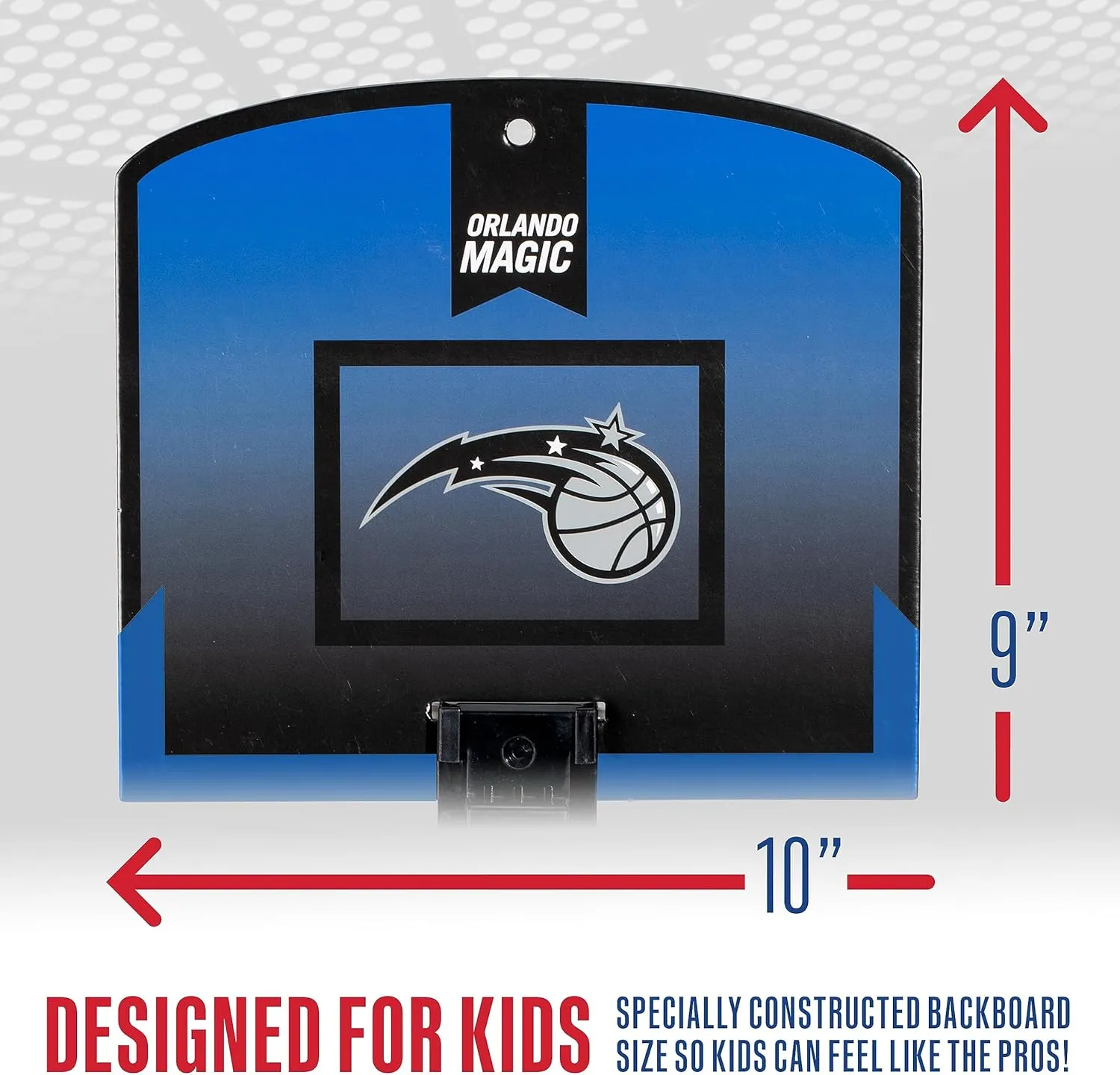 Franklin Sports NBA Over the Door Basketball Hoop - Kids Indoor Mini Hoop Set with Basketball - Perfect for Bedroom or Office